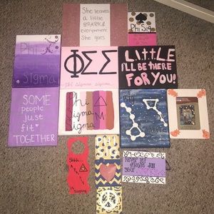 Phi sigma sigma crafts